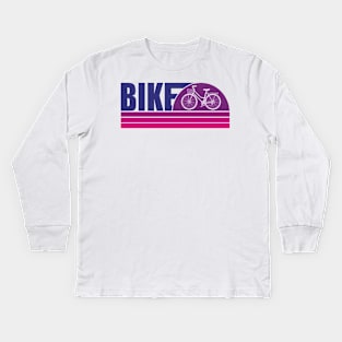 Beach Cruiser Kids Long Sleeve T-Shirt